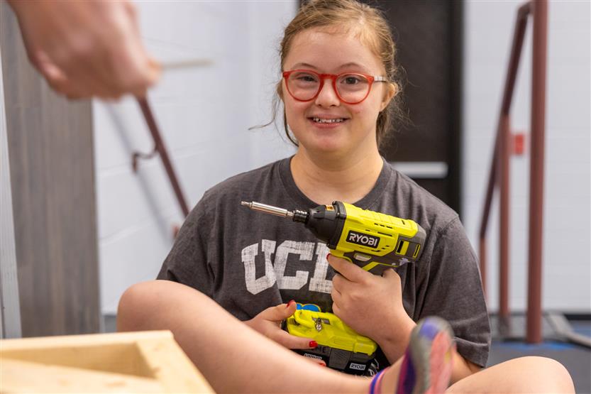 Students participate in fine arts classes